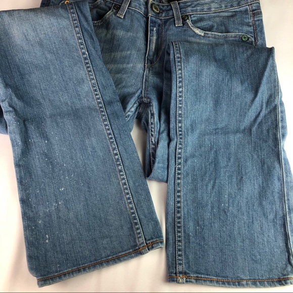 House of Dereon embroidered bootcut jeans 31 - Picture 7 of 8